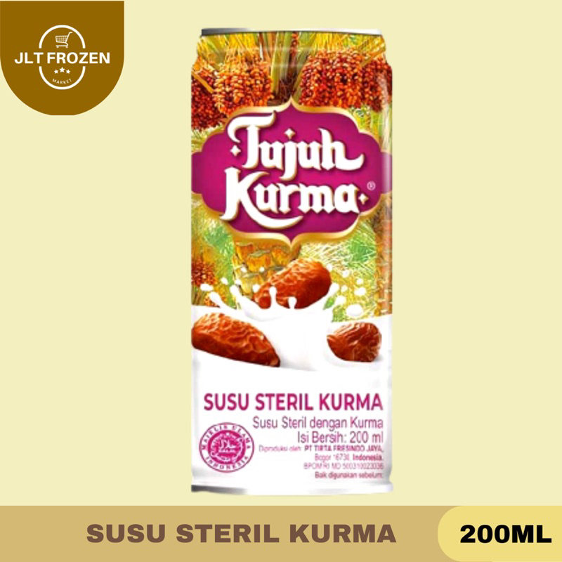 

Tujuh Kurma Susu Steril Kurma / Minuman Sari Susu Kurma - 200ml