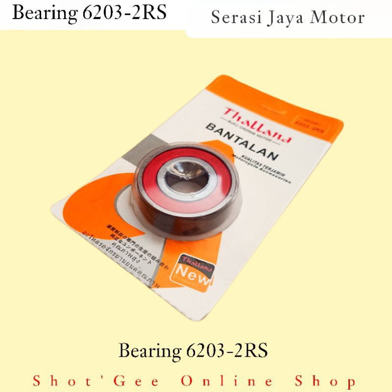 BEARING LAHAR 6203-2RS