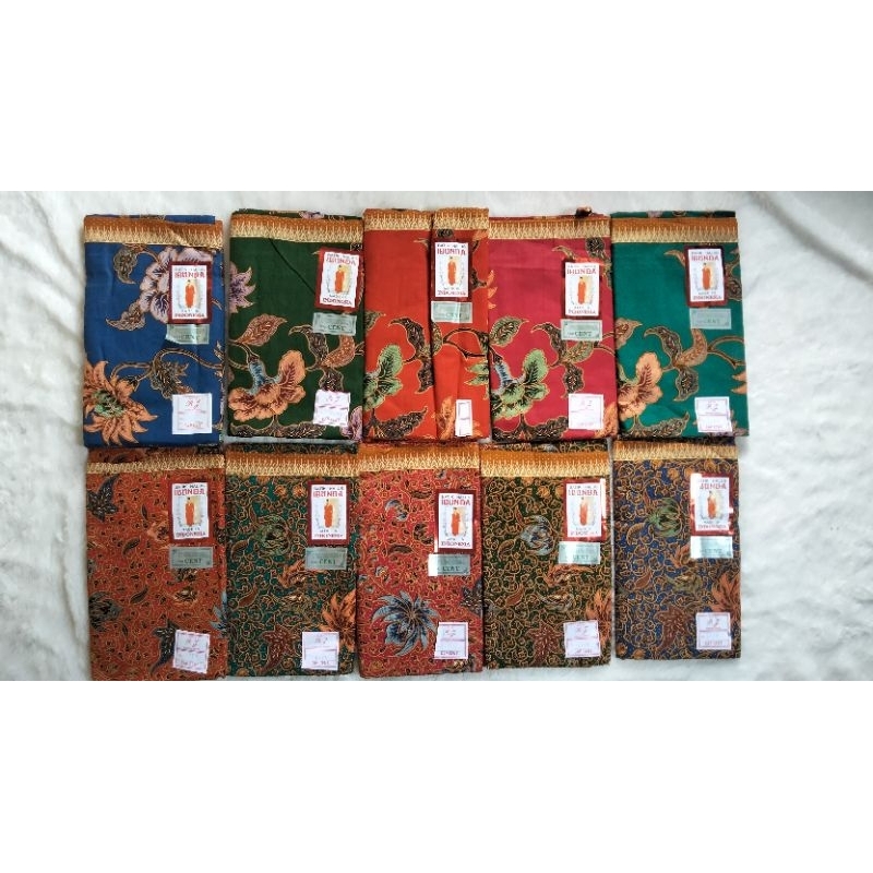 Kain Batik Panjang Ibunda Primisima Cap CENT Original/Kain Jarik Panjang/Kain TAPIH Panjang