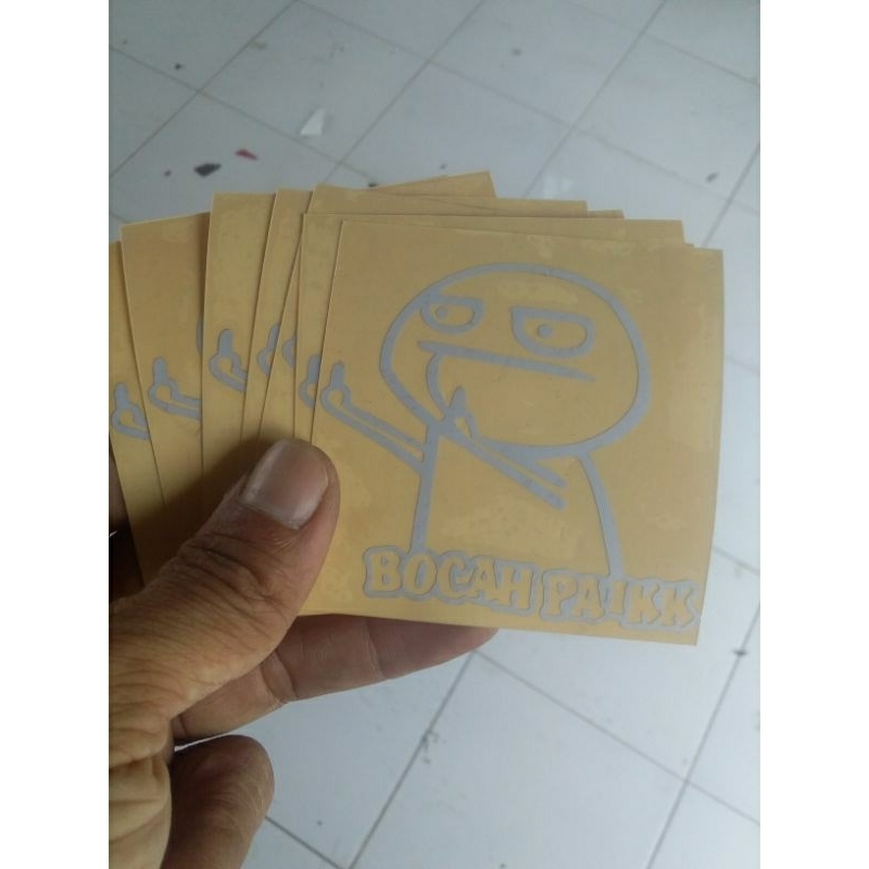 

stiker timbul bocah paikk