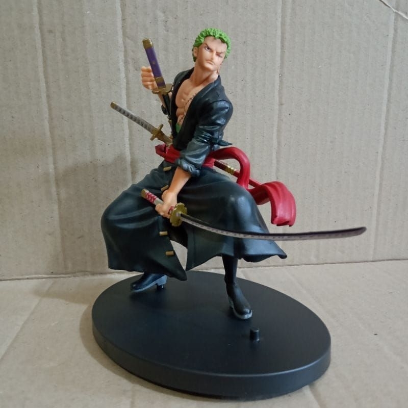 MAINAN ACTION FIGURE ONE PIECE ZORO WANO 18CM / ONE PIECE RORONOA ZORO