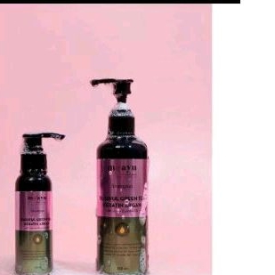 shampoo green tea keratin argan oil