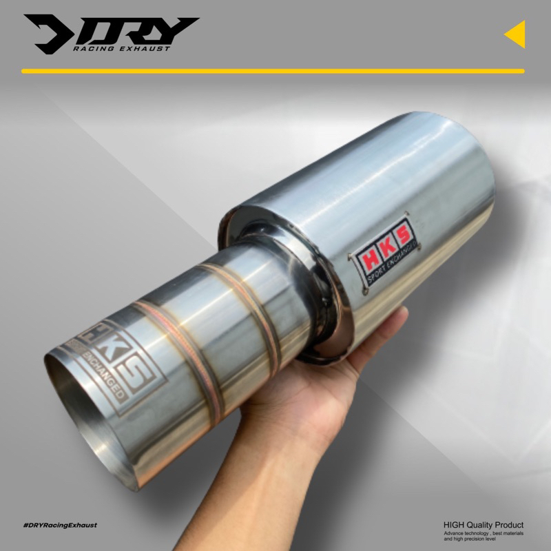 Knalpot Mobil HKS stainless agya ayla brio civic mobilio jazz kijang
