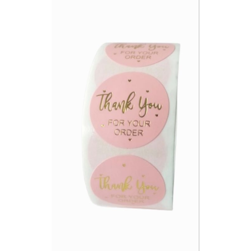 

Stiker Thank You & Stiker Handmade label segel serbaguna - V7PG