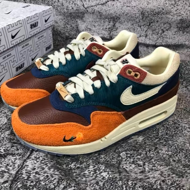 Nike Air Max 1 Kasina Wong Ang Orange 100% Authentic