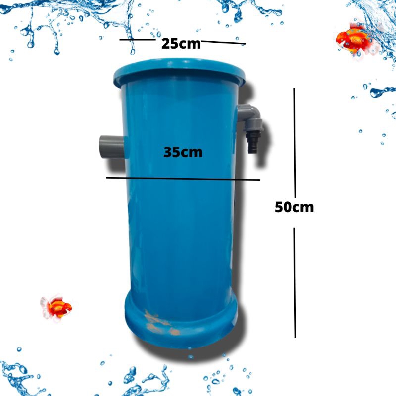 Media Filter TONG ( KOSONG) / FILTER TABUNG KOLAM IKAN KOI