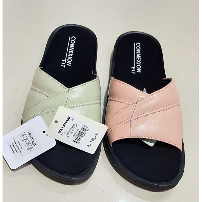 sandal flat wanita connexion