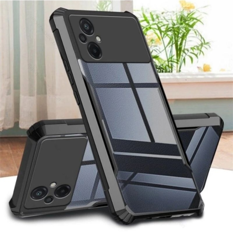 Case Xiaomi Poco M5 / M5s / M4 Pro 4G / Poco C40 / Redmi 12c / Redmi 10c / 10a / 9c / Poco C31 / Redmi A1 Casing Bumper Fusion Anti Crack Shockproof