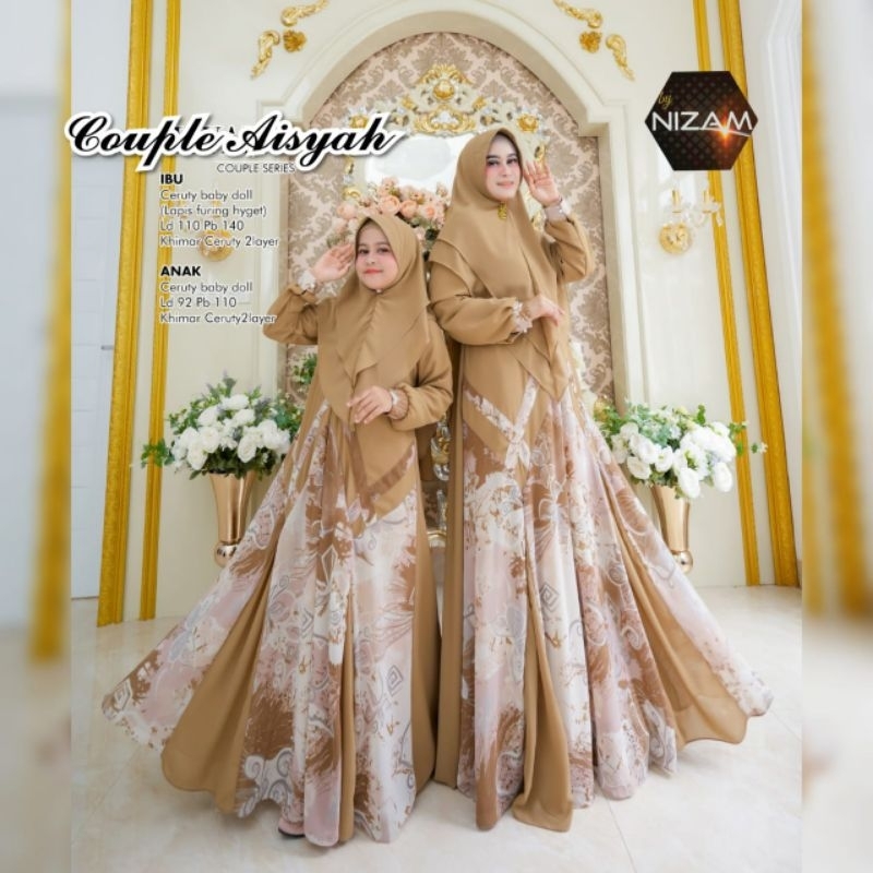 COUPLE AISYAH MOM AND KIDS BY NIZAM