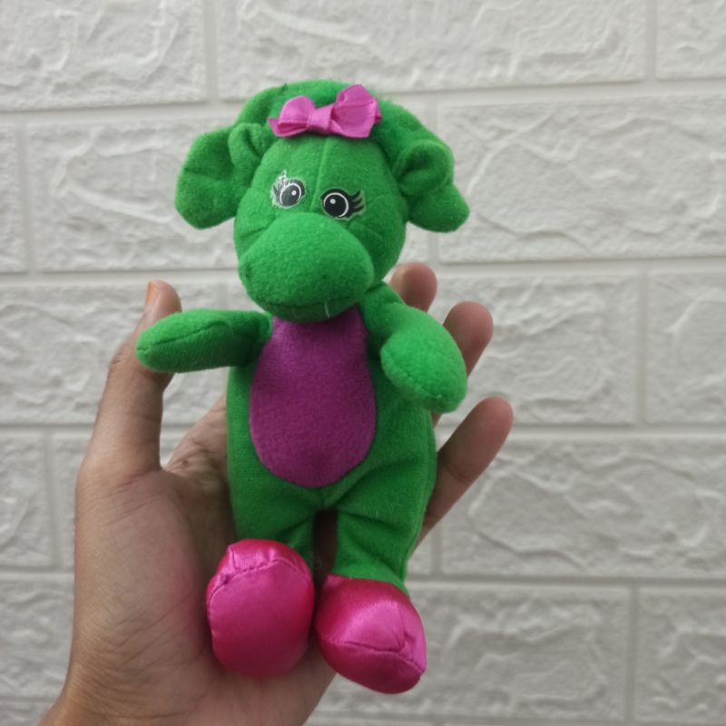 PL boneka import teman barney baby bop hijau