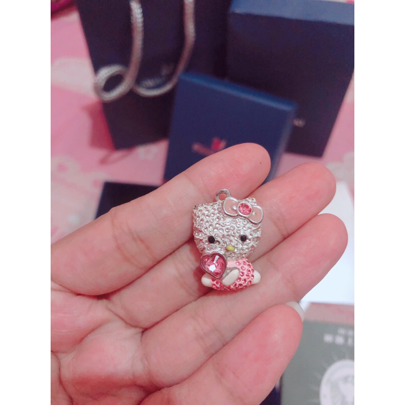 Liontin Hello Kitty Swarovski