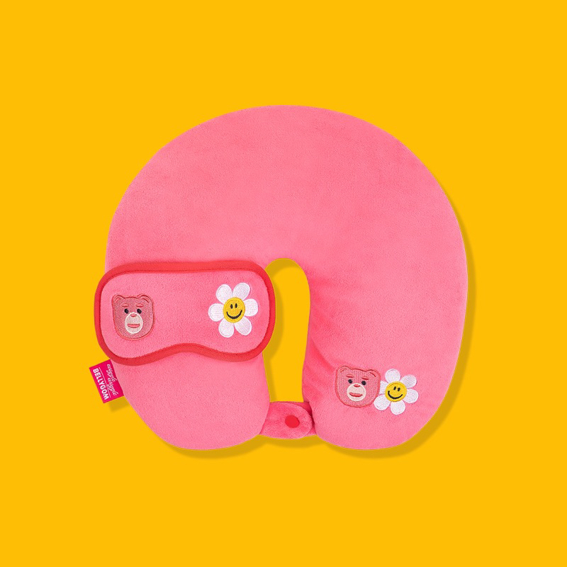 BELLYGOM x WIGGLE WIGGLE - Neck Pillow &amp; Eye Pad