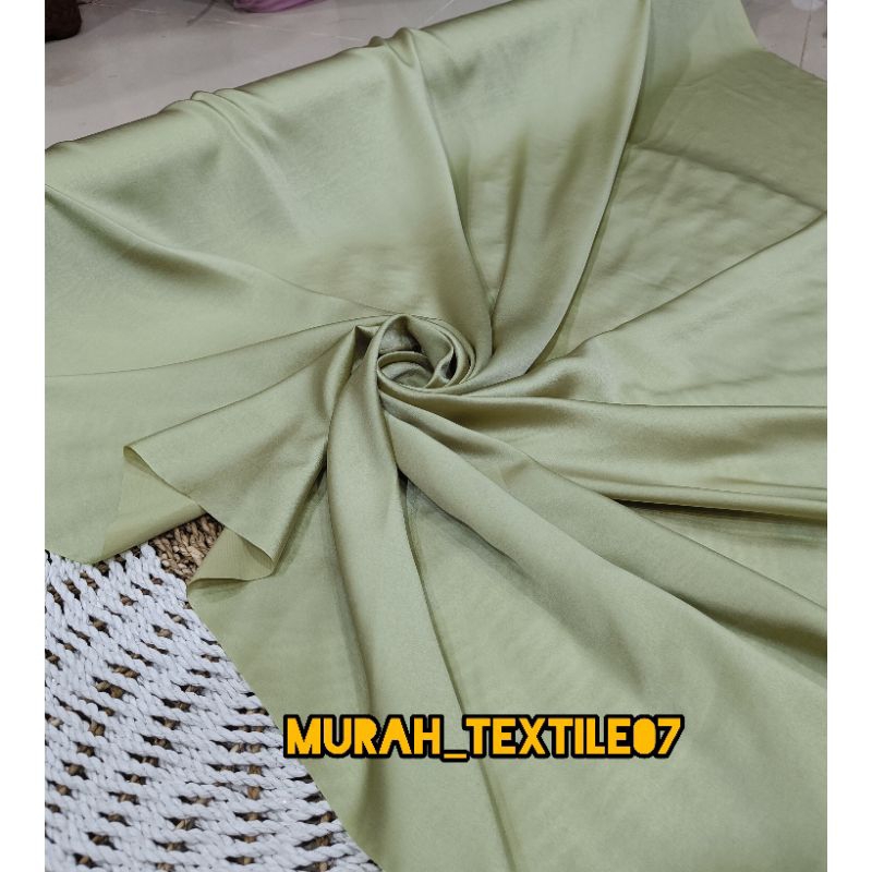 Kain Satin Maxmara Silk/ Maxmara premium/ harga 0,5m