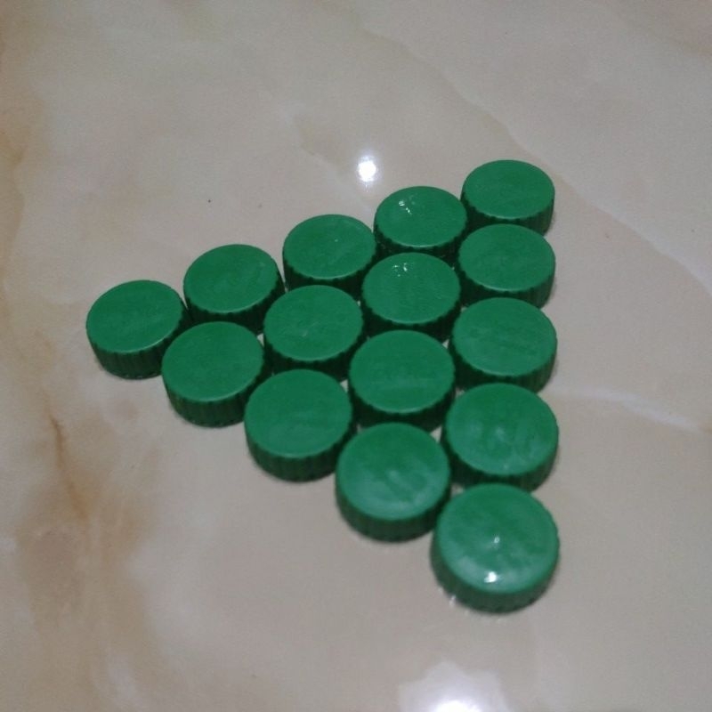 Tutup Botol Bekas Sprite 100 Pcs Cuci Bersih
