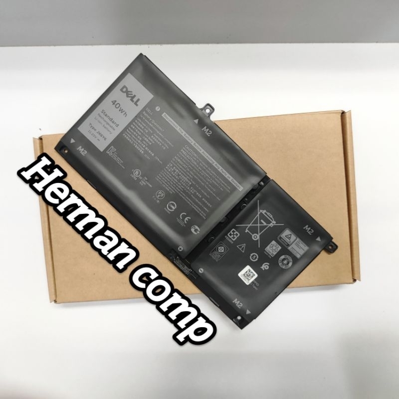Original Baterai Laptop/NoteBook Dell Latitude 3410 5410 Series JK6Y6 40Wh