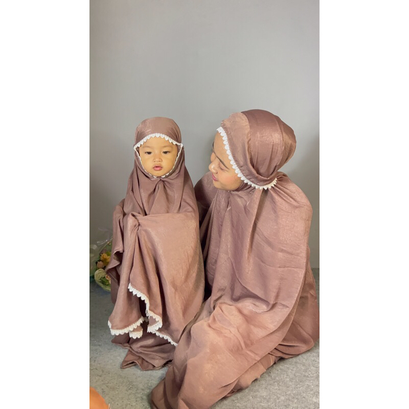 MADINA PRAYER SET / MUKENA DEWASA / MUKENA SILK / MUKENA ANAK / MUKENA COUPLE / MUKENA IBU DAN ANAK