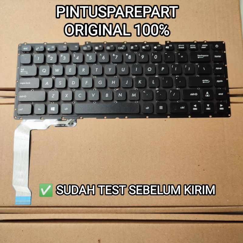 (Genuine Parts) Keyboard Laptop Asus X441 X441B X441N X441M X441S X441U X441BA X441NC X441SA X441SC 