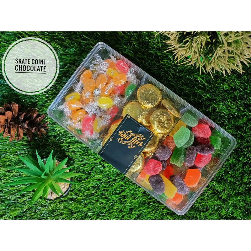 

skate coin cokelat