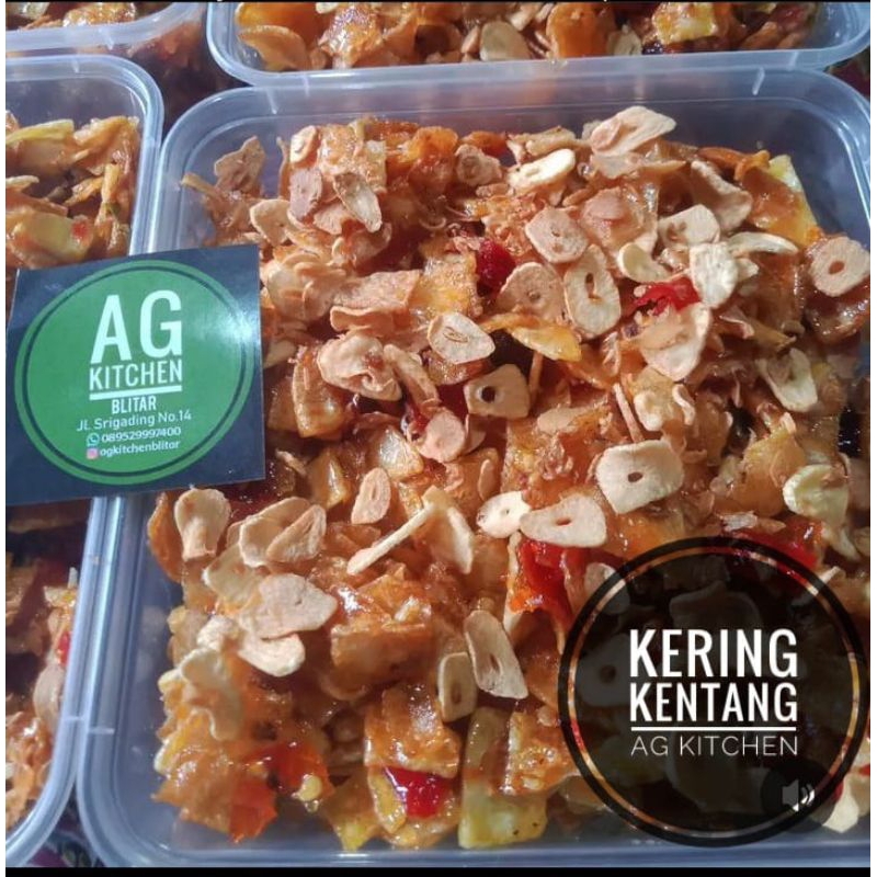 

KERING KENTANG | PEDAS MANIS 1000 Gram