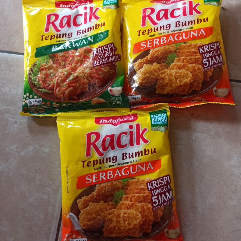 

Tepung Bumbu Racik Serbaguna Ayam Krispi Bakwan