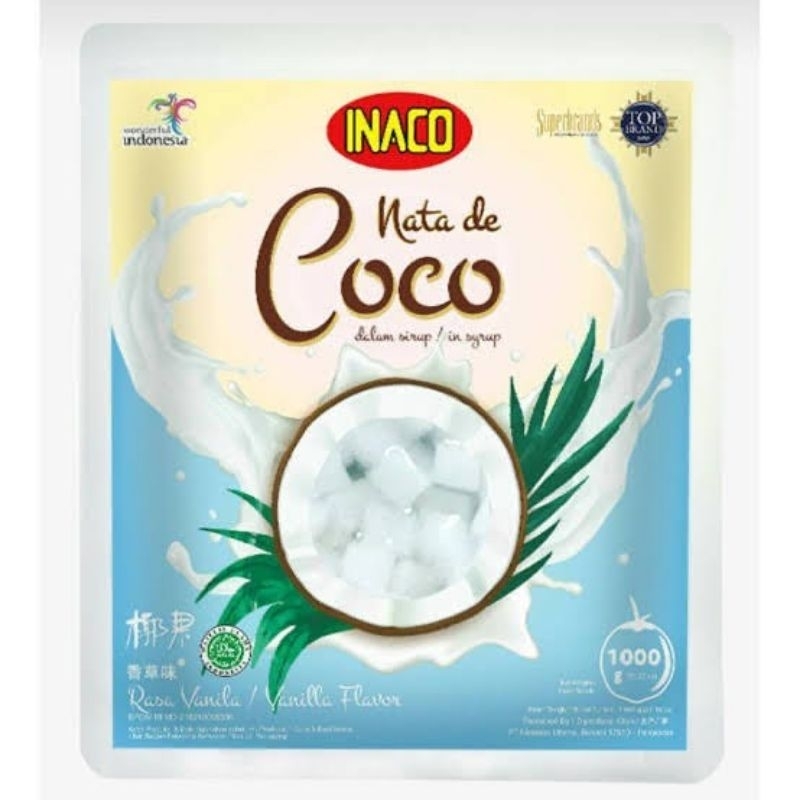 

Inaco nata de coco 1kg 1000gr khusus instan