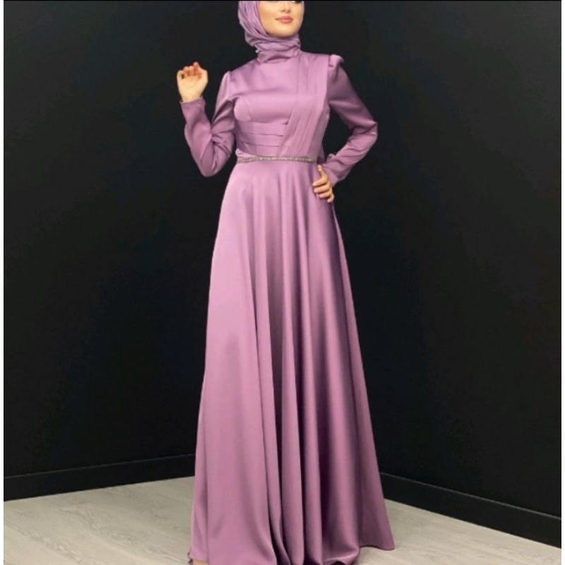 aurelia gaun pesta-gaun kondangan -gamis-dres-Bridesmaid-gaun lebaran -gaunformal