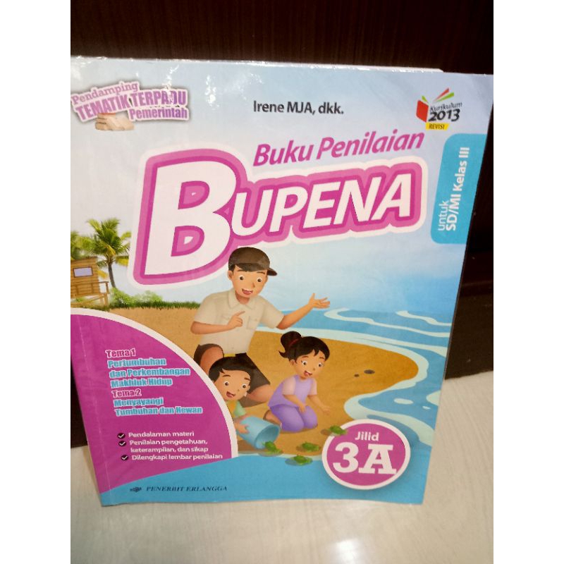 

di jual buku bupena kelas 3a second