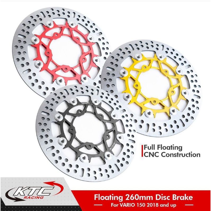 Disc Brake KTC Vario 150 Piringan Cakram Depan KTC Vario 150 New 5 lubang cakram