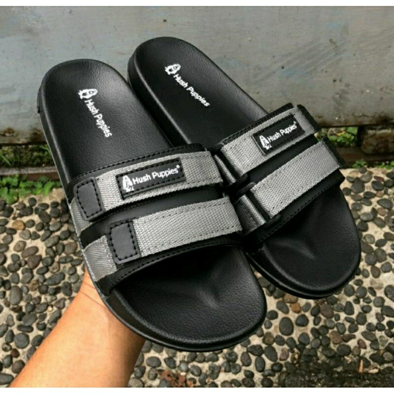 SANDAL SLIDE HUSH PUPPIES PREMIUM | SANDAL MURAH | SLIPPERS