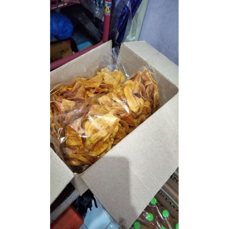 

keripik pisang kepok/keripik enak nikmat/cemilan enak/cemilan berkualitas