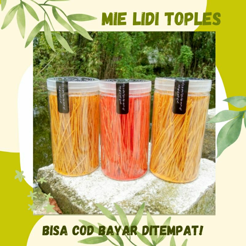 

TERMURAH! [1000 ml & 850 ml] LIDIKU Camilan Mie Lidi Toples Aneka Rasa Pedas Manis Balado Jagung Manis/Snack Lebaran/Reseller Mie Lidi