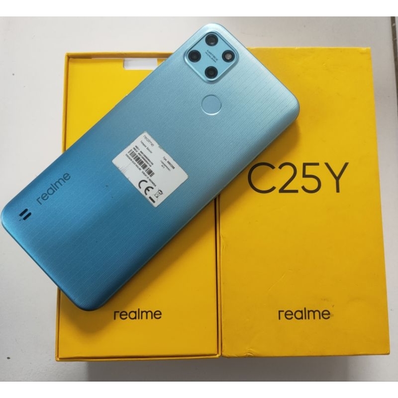 REALME C25Y RAM 4/64GB SECOND MURAH