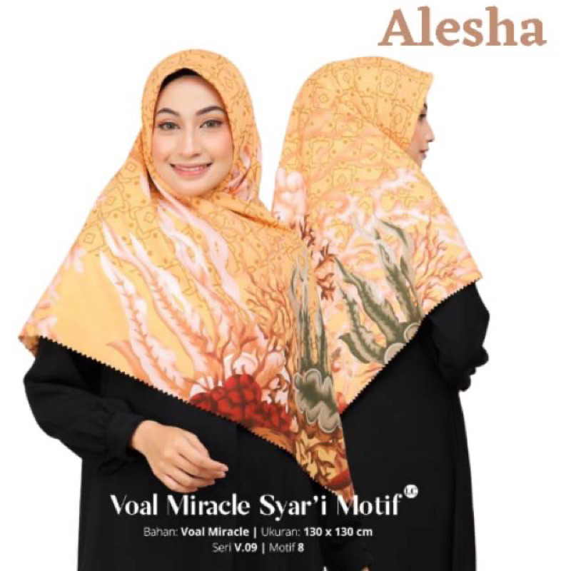 [BISA COD] HIJAB SEGIEMPAT SYARI MOTIF VOAL UMAMA PREMIUM JILBAB PREMIUM SCARF MIRACLE PRINT KANTORAN FORMAL DAILY KERUDUNG HIJAB VOAL MIRACLE SYARI MOTIF