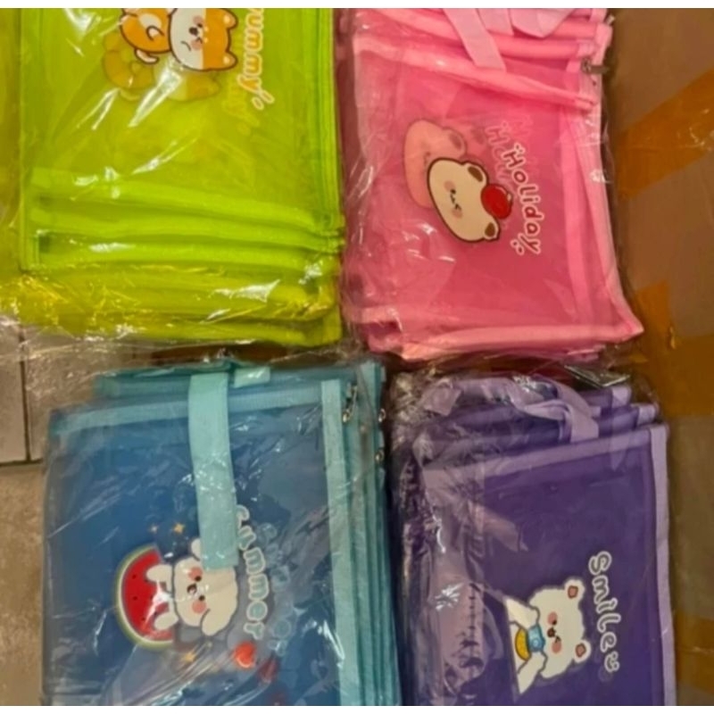 

KAN Tempat Alat tulis Pouch Jaring Serbaguna A4