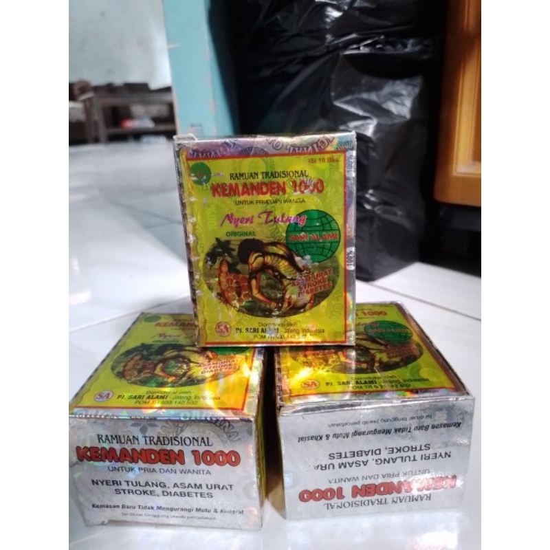 

Kemanden 1000 Jamu serbuk herbal