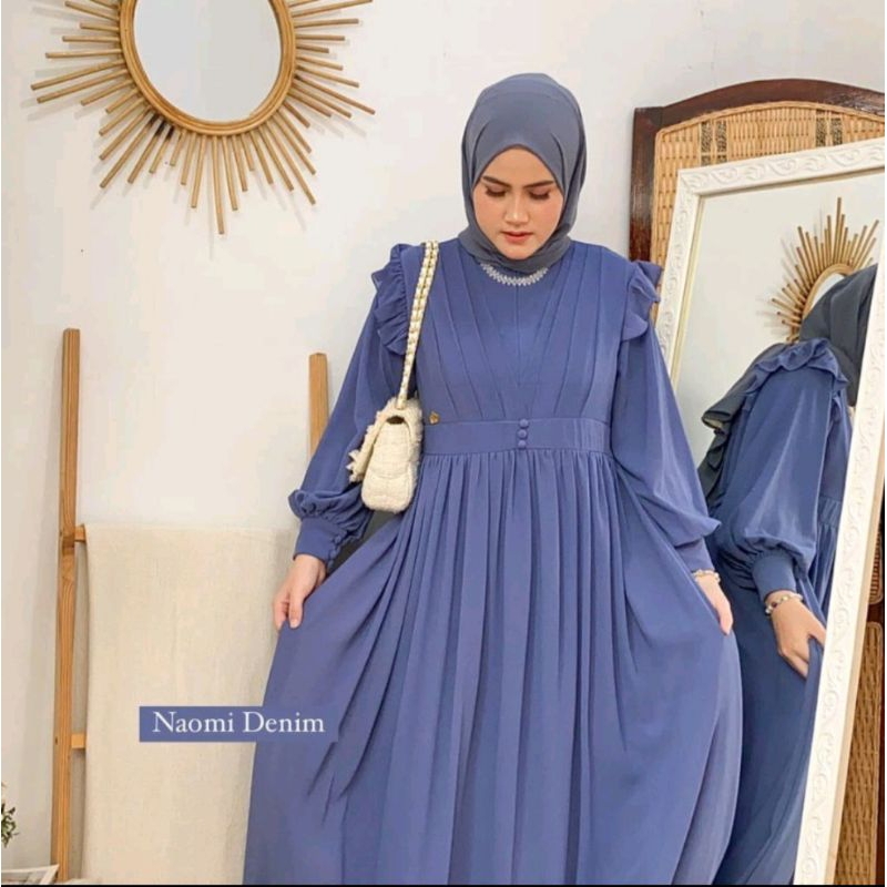 Dress Nadira Gamis Elegan Gamis Lebaran