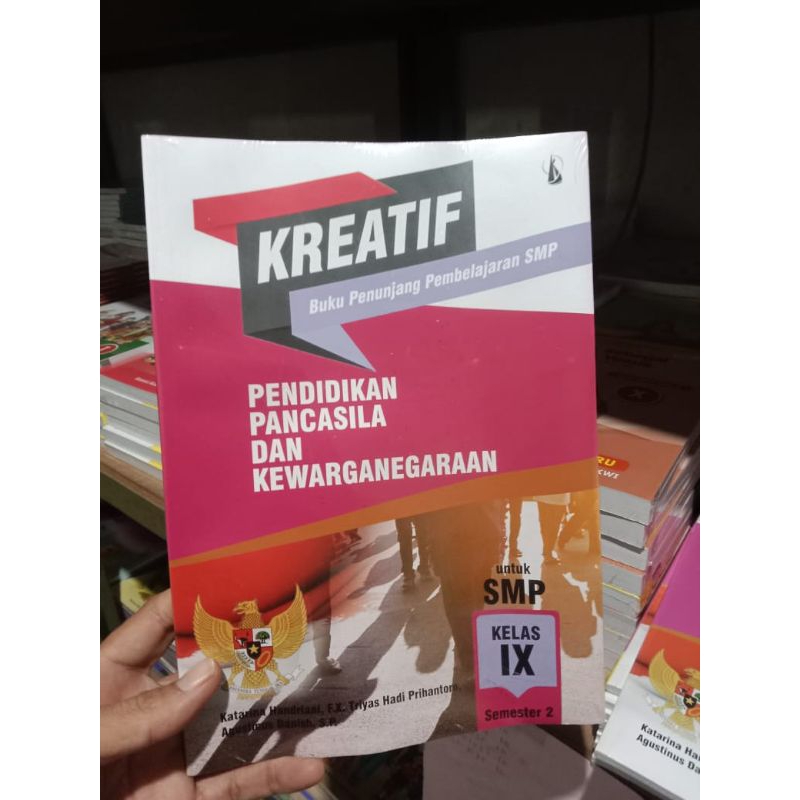 BUKU KREATIF PPKN SMP KELAS 9 SEMESTER 2