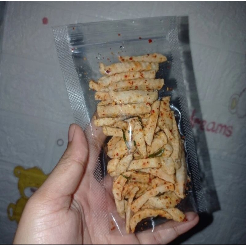 

Basreng Pedas Daun Jeruk