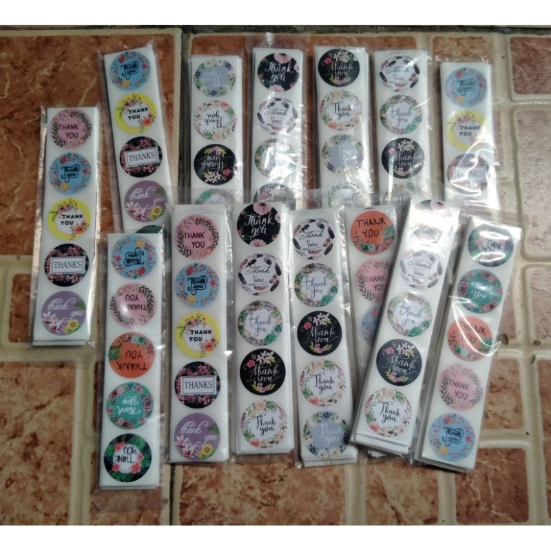 

stiker thank you ecer