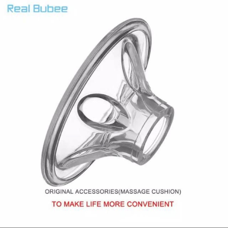 Real Bubee Silicone Messager Silikon Corong Bantalan Silikon Pompa Asi