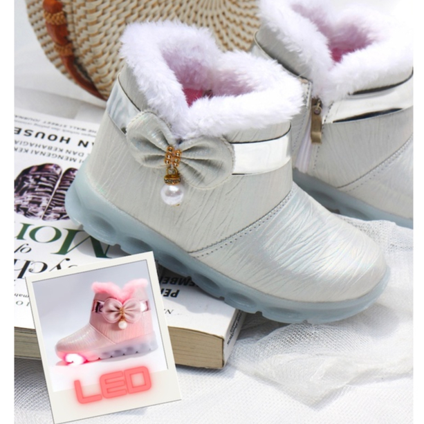 Sepatu Anak Perempuan Boots LED 1 2 3 4 5 Tahun SAP39