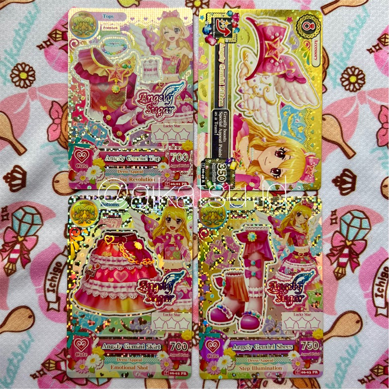 Kartu Aikatsu Premium Angely Gemini Set