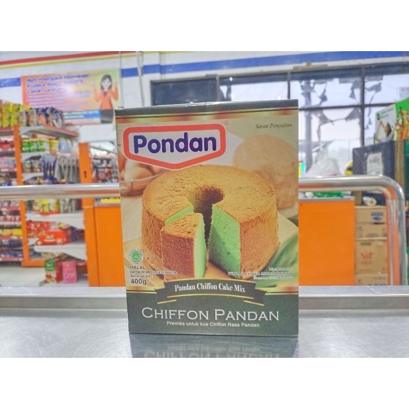 

PONDAN CHIFFON PANDAN CAKE MIX 400G