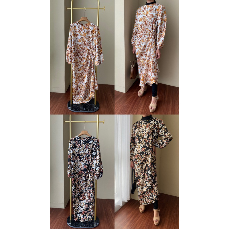 Lucy Flower Dress | Dress Pantai | Dress Bunga | Dress Kondangan