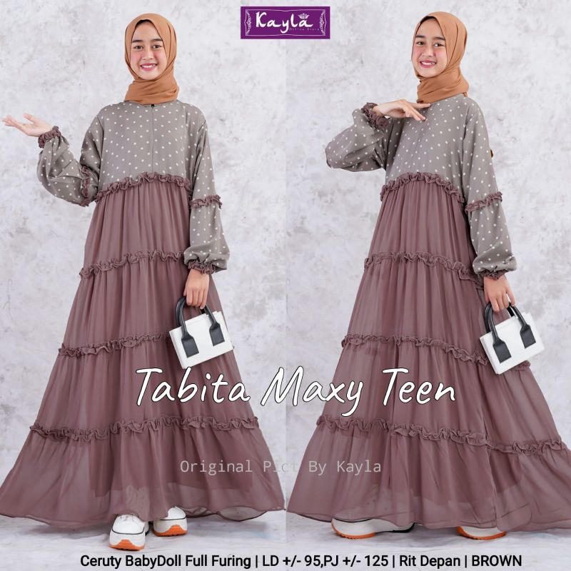 BISA COD GAMIS TABITA MAXY TEEN BY KAYLA