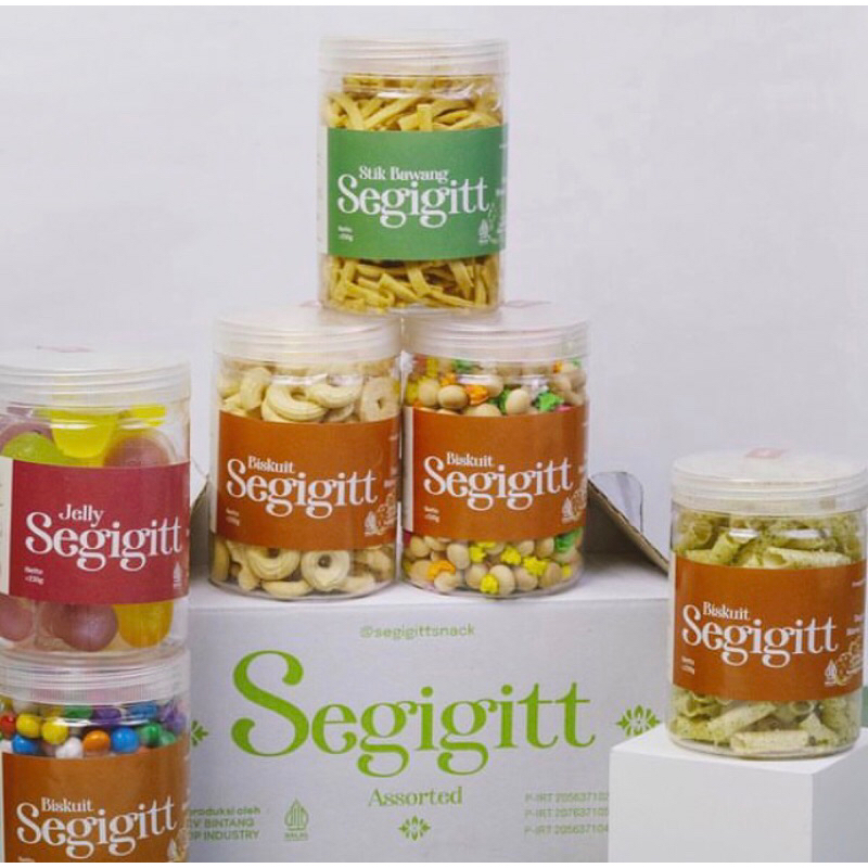 

Segigit 1 Dus isi 6 toples