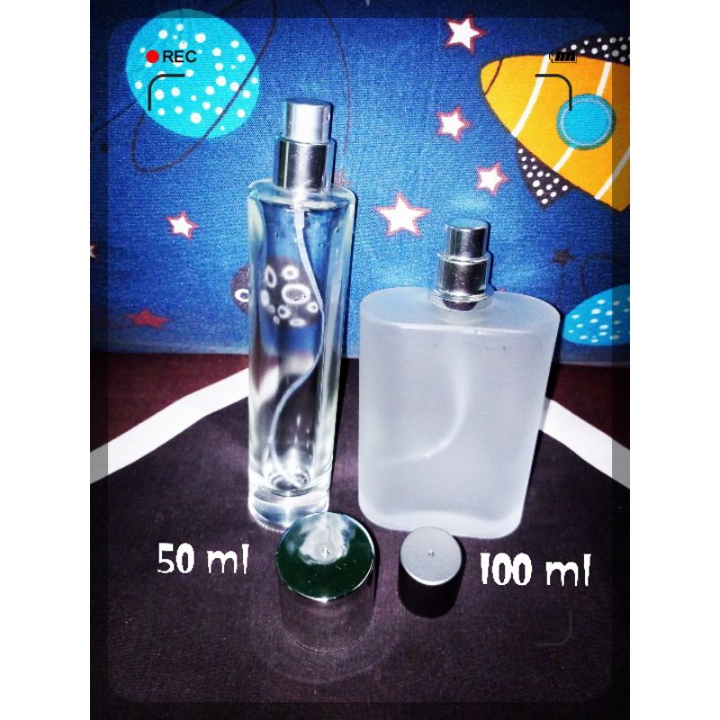 Botol Parfum Kosong 50ml dan 100ml