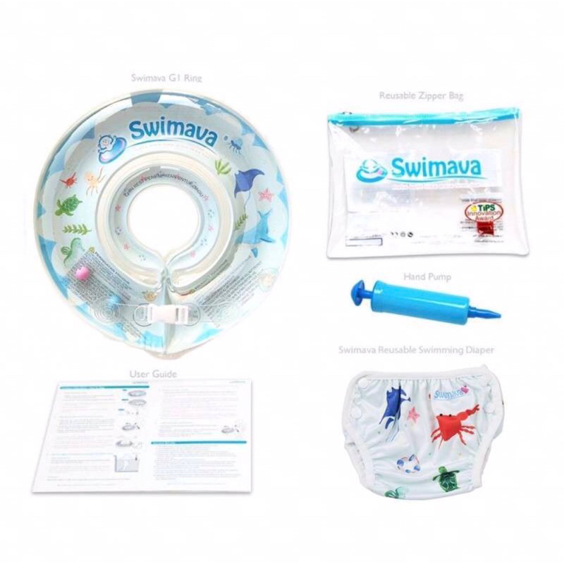 SWIMAVA Baby Starter Ringer & Diaper PRELOVED