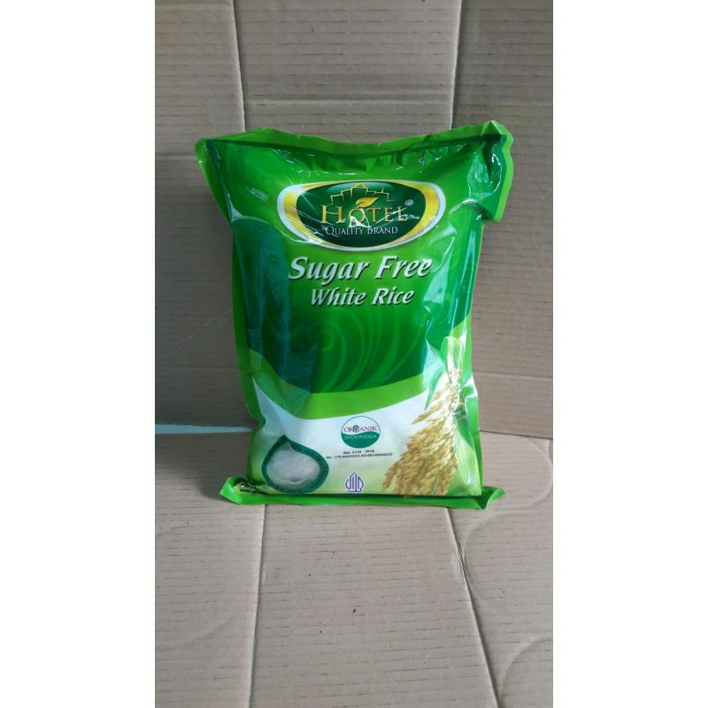 

Beras Organik Putih sugar free 2kg