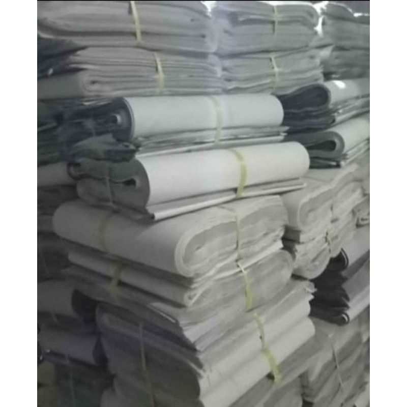koran bekas koran polos/motif, kertas hvo